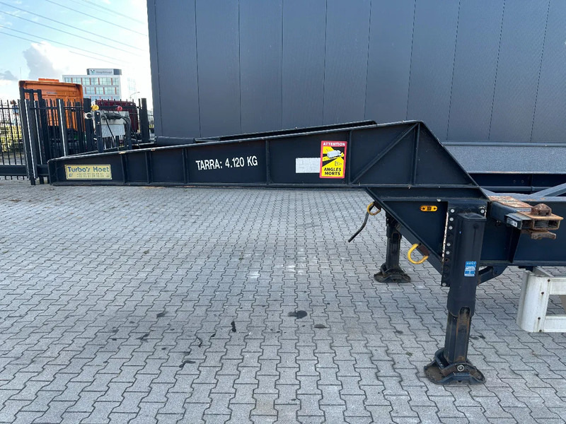 شاحنات الحاويات/ جسم علوي قابل للتغيير نصف مقطورة Diversen 20FT GOOSENECK ADR CHASSIS, BPW + DISC, ADR (FL, AT, OX), 4x available: صور 8