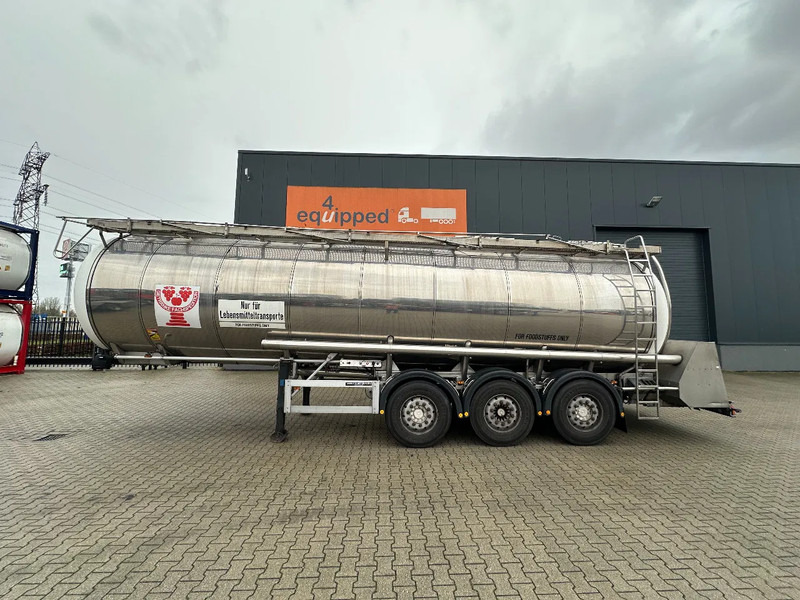 Feldbinder FOOD / LEVENSMIDDELEN / LEBENSMITTEL / 33.500L / 3-COMP / PUMP / NL-trailer / APK: 05-2026 - نصف مقطورة صهريج: صور 2 Feldbinder FOOD / LEVENSMIDDELEN / LEBENSMITTEL / 33.500L / 3-COMP / PUMP / NL-trailer / APK: 05-2026 - نصف مقطورة صهريج: صور 2