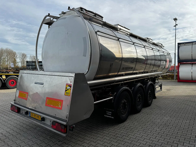 Feldbinder LEBENSMITTEL / LEVENSMIDDELEN FOOD / 33.500L / 3-COMP / PUMPE / INOX / NL-trailer / APK: 10-2026 - نصف مقطورة صهريج: صور 3 Feldbinder LEBENSMITTEL / LEVENSMIDDELEN FOOD / 33.500L / 3-COMP / PUMPE / INOX / NL-trailer / APK: 10-2026 - نصف مقطورة صهريج: صور 3