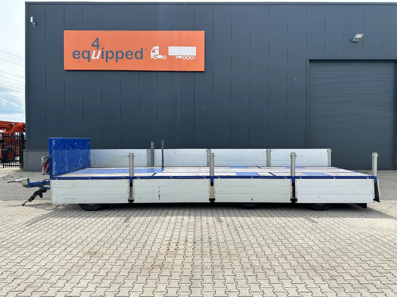 Floor zeer mooie AXD.330 3-assige aanhanger met alu zijborden, rongpotten, liftas, geschoopeerd, NL-aanhanger, APK: 09/2025 - مقطورات مسطحة: صور 4 Floor zeer mooie AXD.330 3-assige aanhanger met alu zijborden, rongpotten, liftas, geschoopeerd, NL-aanhanger, APK: 09/2025 - مقطورات مسطحة: صور 4