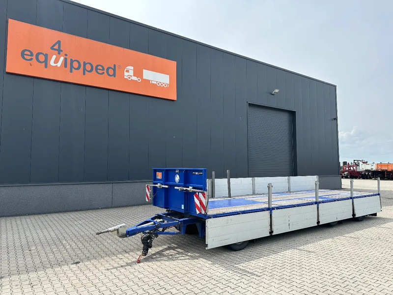 Floor zeer mooie AXD.330 3-assige aanhanger met alu zijborden, rongpotten, liftas, geschoopeerd, NL-aanhanger, APK: 09/2025 - مقطورات مسطحة: صور 2 Floor zeer mooie AXD.330 3-assige aanhanger met alu zijborden, rongpotten, liftas, geschoopeerd, NL-aanhanger, APK: 09/2025 - مقطورات مسطحة: صور 2