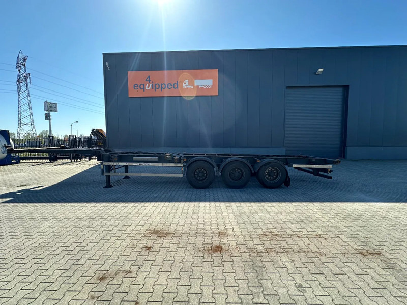 Groenewegen 40FT HC, 2x20FT, BPW+schijfremmen, NL-Chassis - شاحنات الحاويات/ جسم علوي قابل للتغيير نصف مقطورة: صور 2 Groenewegen 40FT HC, 2x20FT, BPW+schijfremmen, NL-Chassis - شاحنات الحاويات/ جسم علوي قابل للتغيير نصف مقطورة: صور 2