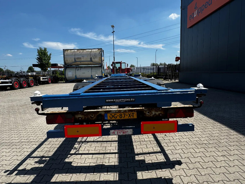 شاحنات الحاويات/ جسم علوي قابل للتغيير نصف مقطورة Groenewegen 40FT HC-chassis, BPW+Drum, liftaxle, NL-Chassis: صور 10
