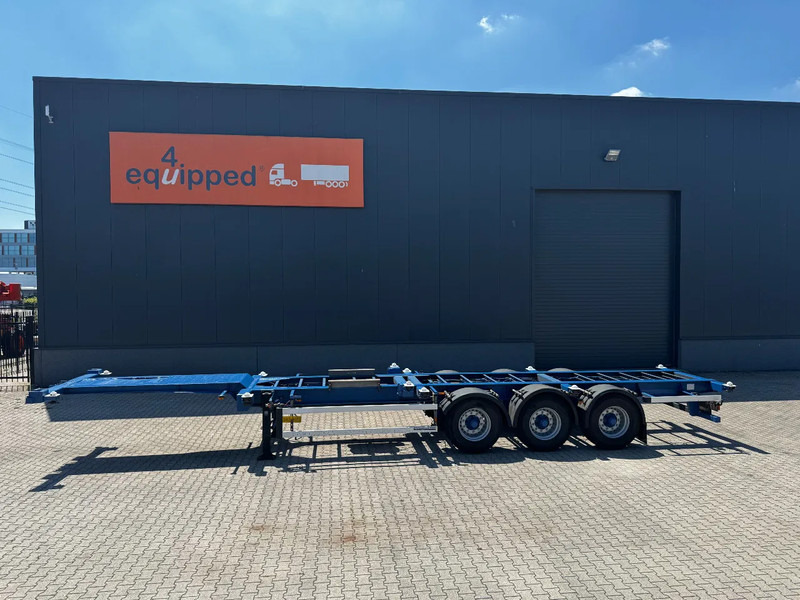 Groenewegen 40FT HC-chassis, BPW+Drum, liftaxle, NL-Chassis - شاحنات الحاويات/ جسم علوي قابل للتغيير نصف مقطورة: صور 2 Groenewegen 40FT HC-chassis, BPW+Drum, liftaxle, NL-Chassis - شاحنات الحاويات/ جسم علوي قابل للتغيير نصف مقطورة: صور 2