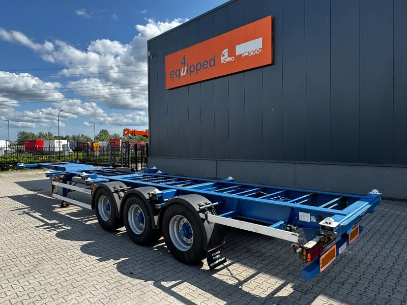 Groenewegen 40FT HC-chassis, BPW+Trommel, Liftachse, NL-Chassis - شاحنات الحاويات/ جسم علوي قابل للتغيير نصف مقطورة: صور 3 Groenewegen 40FT HC-chassis, BPW+Trommel, Liftachse, NL-Chassis - شاحنات الحاويات/ جسم علوي قابل للتغيير نصف مقطورة: صور 3