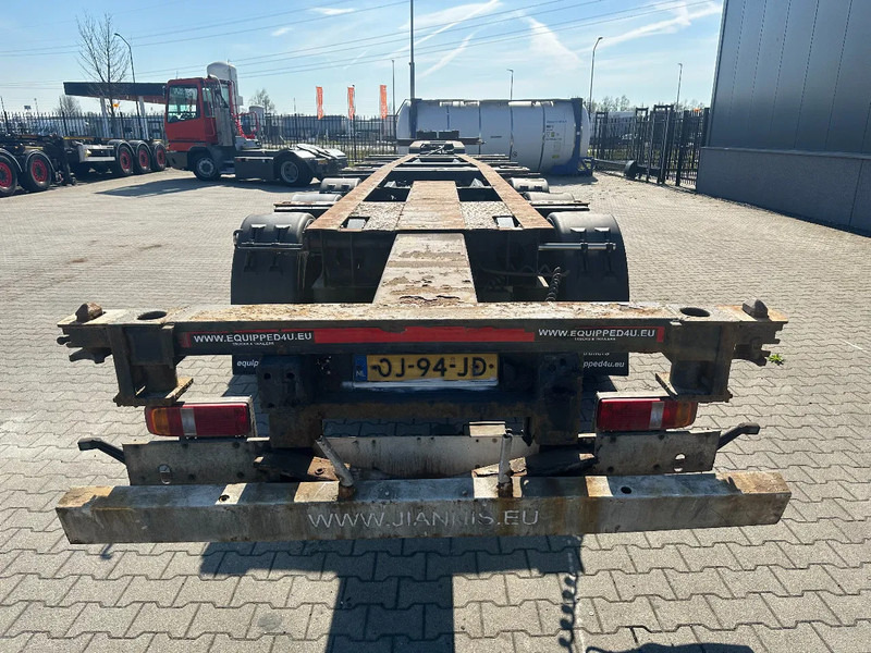 Krone 45FT HC, disc, extendable front+ rear+ bumper, NL-chassis - شاحنات الحاويات/ جسم علوي قابل للتغيير نصف مقطورة: صور 5 Krone 45FT HC, disc, extendable front+ rear+ bumper, NL-chassis - شاحنات الحاويات/ جسم علوي قابل للتغيير نصف مقطورة: صور 5
