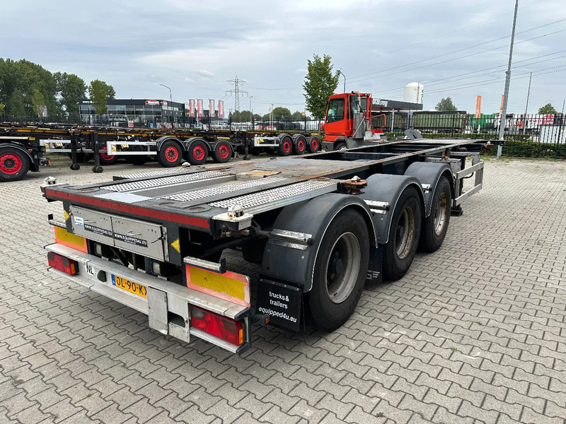 LAG 20FT + 30FT, BPW + DISC, LIFTAXLE, NL-CHASSIS, APK: 01/2026 - شاحنات الحاويات/ جسم علوي قابل للتغيير نصف مقطورة: صور 3 LAG 20FT + 30FT, BPW + DISC, LIFTAXLE, NL-CHASSIS, APK: 01/2026 - شاحنات الحاويات/ جسم علوي قابل للتغيير نصف مقطورة: صور 3