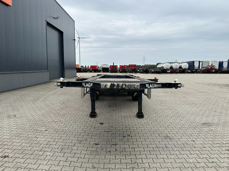 LAG 20FT + 30FT, BPW + DISC, LIFTAXLE, NL-CHASSIS, APK: 01/2026 - شاحنات الحاويات/ جسم علوي قابل للتغيير نصف مقطورة: صور 5 LAG 20FT + 30FT, BPW + DISC, LIFTAXLE, NL-CHASSIS, APK: 01/2026 - شاحنات الحاويات/ جسم علوي قابل للتغيير نصف مقطورة: صور 5
