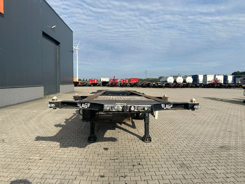 LAG 20FT + 30FT, BPW + DISC, LIFTAXLE, NL-CHASSIS - شاحنات الحاويات/ جسم علوي قابل للتغيير نصف مقطورة: صور 5 LAG 20FT + 30FT, BPW + DISC, LIFTAXLE, NL-CHASSIS - شاحنات الحاويات/ جسم علوي قابل للتغيير نصف مقطورة: صور 5