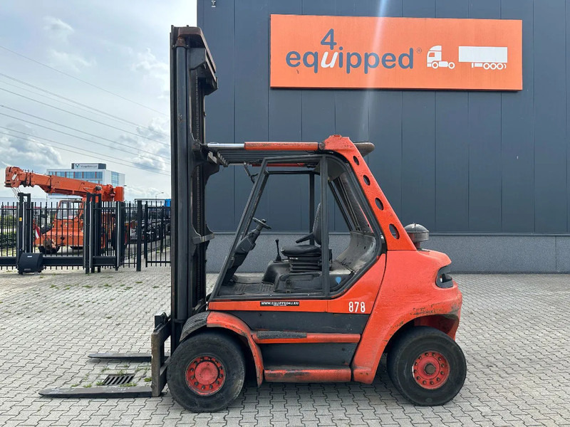 Linde H80D-03 FORKLIFT, 8000KG, duplex, 6 cil. Deutz diesel, 12.200hrs, - رافعة شوكية ديزل: صور 3 Linde H80D-03 FORKLIFT, 8000KG, duplex, 6 cil. Deutz diesel, 12.200hrs, - رافعة شوكية ديزل: صور 3
