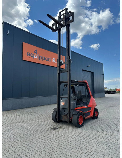Linde H80D-03 FORKLIFT, 8000KG, duplex, 6 cil. Deutz diesel, 6.256hrs, - رافعة شوكية ديزل: صور 2 Linde H80D-03 FORKLIFT, 8000KG, duplex, 6 cil. Deutz diesel, 6.256hrs, - رافعة شوكية ديزل: صور 2