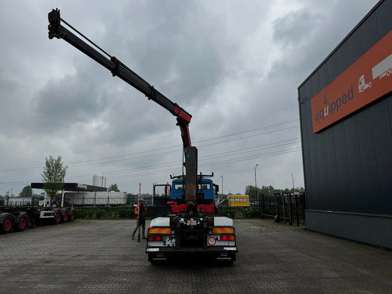 MAN FE 410A, 6x4, EURO 2, Palfinger PK17000 Crane + VDL HOOK, full spring, manual gearbox, MOT 9/2025 - شاحنة ذات الخطاف, شاحنة كرين: صور 5 MAN FE 410A, 6x4, EURO 2, Palfinger PK17000 Crane + VDL HOOK, full spring, manual gearbox, MOT 9/2025 - شاحنة ذات الخطاف, شاحنة كرين: صور 5