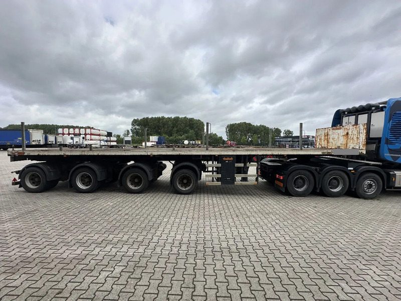 Nooteboom OVB-73-04, 73 tons Ballast trailer, 4 axles, 3 hydraulic steering axles, 75% tyres, MOT 03/2026 - نصف مقطورة مسطحة: صور 3 Nooteboom OVB-73-04, 73 tons Ballast trailer, 4 axles, 3 hydraulic steering axles, 75% tyres, MOT 03/2026 - نصف مقطورة مسطحة: صور 3