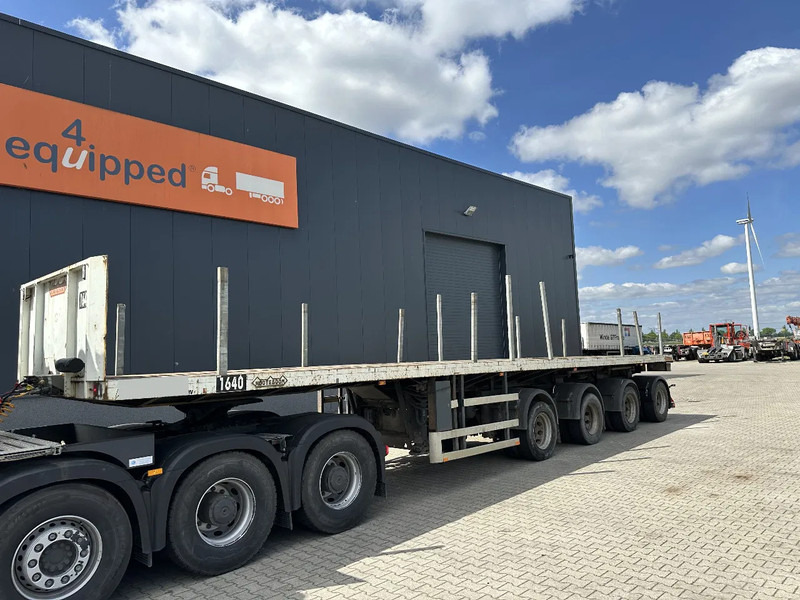 Nooteboom OVB-73-04, 73 tons Ballast trailer, 4 axles, 3 hydraulic steering axles - نصف مقطورة مسطحة: صور 1 Nooteboom OVB-73-04, 73 tons Ballast trailer, 4 axles, 3 hydraulic steering axles - نصف مقطورة مسطحة: صور 1