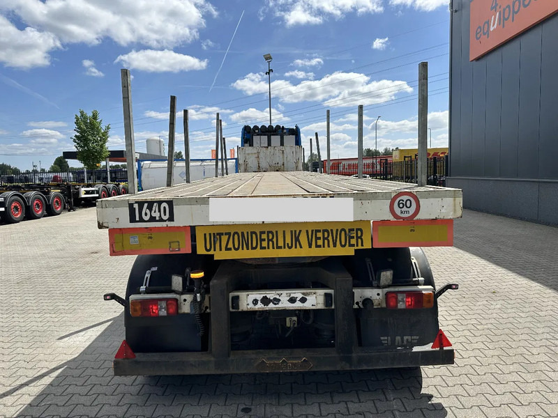 Nooteboom OVB-73-04, 73 tons Ballast trailer, 4 axles, 3 hydraulic steering axles - نصف مقطورة مسطحة: صور 3 Nooteboom OVB-73-04, 73 tons Ballast trailer, 4 axles, 3 hydraulic steering axles - نصف مقطورة مسطحة: صور 3