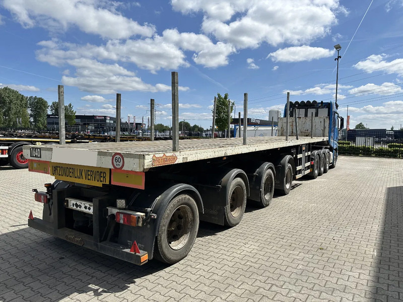 Nooteboom OVB-73-04, 73 tons Ballast trailer, 4 axles, 3 hydraulic steering axles - نصف مقطورة مسطحة: صور 4 Nooteboom OVB-73-04, 73 tons Ballast trailer, 4 axles, 3 hydraulic steering axles - نصف مقطورة مسطحة: صور 4