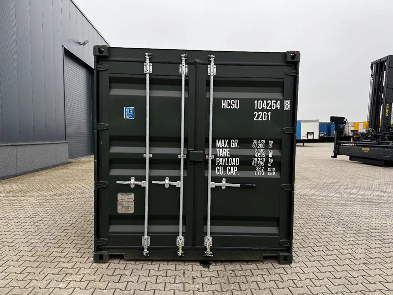 حاوية شحن Onbekend TOP 20FT DV 8'6" containers ONE-WAY, 3x available, darkgreen: صور 8
