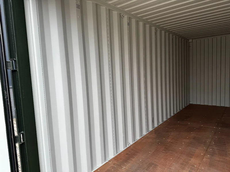 حاوية شحن Onbekend TOP 20FT DV 8'6" containers ONE-WAY, 3x available, darkgreen: صور 10