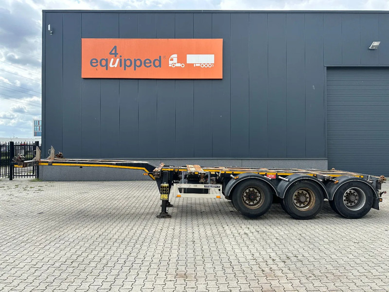 Pacton FLEX XL 45FT HC multi (2x extendable), liftaxle, SAF + DRUM, NL-chassis - شاحنات الحاويات/ جسم علوي قابل للتغيير نصف مقطورة: صور 4 Pacton FLEX XL 45FT HC multi (2x extendable), liftaxle, SAF + DRUM, NL-chassis - شاحنات الحاويات/ جسم علوي قابل للتغيير نصف مقطورة: صور 4