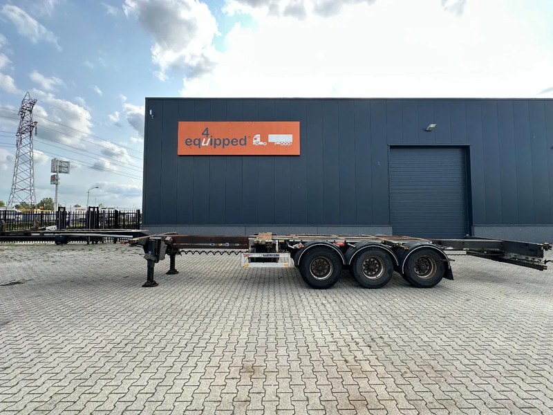 Pacton FLEX XL 45FT HC multi (3x extendable), liftaxle, SAF + DRUM, NL-chassis, APK: 12/2025 - شاحنات الحاويات/ جسم علوي قابل للتغيير نصف مقطورة: صور 3 Pacton FLEX XL 45FT HC multi (3x extendable), liftaxle, SAF + DRUM, NL-chassis, APK: 12/2025 - شاحنات الحاويات/ جسم علوي قابل للتغيير نصف مقطورة: صور 3