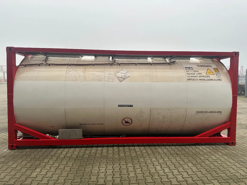 SINGAMAS 20FT ISO, 26.000L/1-COMP/3 BAFFELS/3 manholes, 5Y inspection: 06/2027 - خزان تخزين: صور 3 SINGAMAS 20FT ISO, 26.000L/1-COMP/3 BAFFELS/3 manholes, 5Y inspection: 06/2027 - خزان تخزين: صور 3