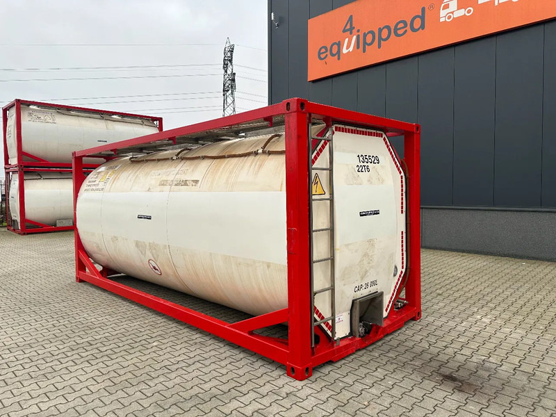 SINGAMAS 20FT ISO, 26.000L/1-COMP/3 BAFFELS/3 manholes, 5Y inspection: 06/2027 - خزان تخزين: صور 3 SINGAMAS 20FT ISO, 26.000L/1-COMP/3 BAFFELS/3 manholes, 5Y inspection: 06/2027 - خزان تخزين: صور 3