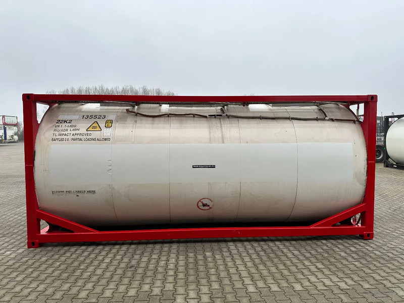 SINGAMAS 20FT ISO, 26.000L/1-COMP/3 BAFFELS/3 manholes, 5Y inspection: 06/2027 - خزان تخزين: صور 3 SINGAMAS 20FT ISO, 26.000L/1-COMP/3 BAFFELS/3 manholes, 5Y inspection: 06/2027 - خزان تخزين: صور 3
