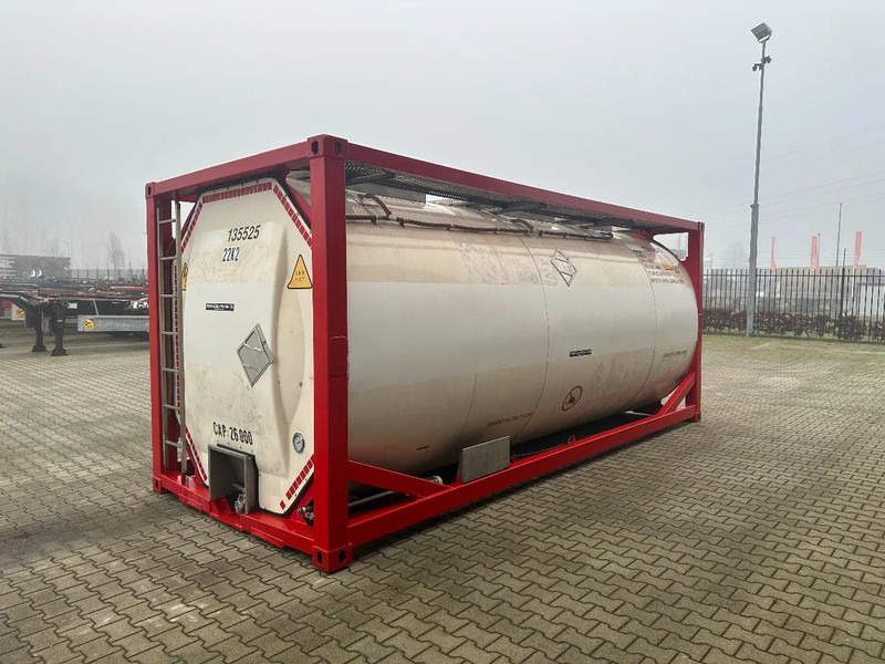 SINGAMAS 20FT ISO, 26.000L/1-COMP/3 BAFFELS/3 manholes, 5Y inspection: 06/2027 - خزان تخزين: صور 4 SINGAMAS 20FT ISO, 26.000L/1-COMP/3 BAFFELS/3 manholes, 5Y inspection: 06/2027 - خزان تخزين: صور 4