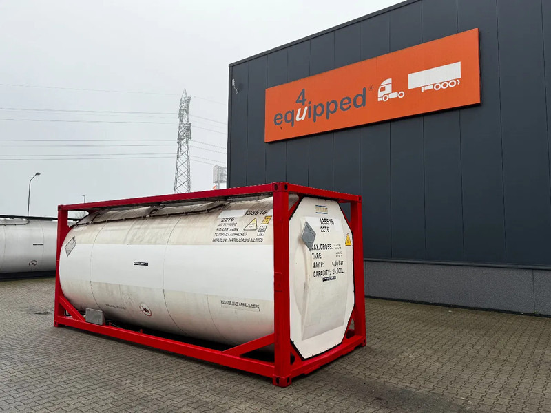 SINGAMAS 20FT ISO, 26.000L/1-COMP/3 BAFFELS/3 manholes, 5Y inspection: 07/2027 - خزان تخزين: صور 3 SINGAMAS 20FT ISO, 26.000L/1-COMP/3 BAFFELS/3 manholes, 5Y inspection: 07/2027 - خزان تخزين: صور 3