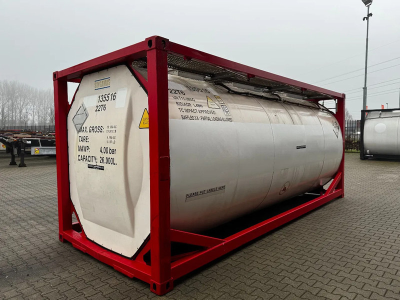 SINGAMAS 20FT ISO, 26.000L/1-COMP/3 BAFFELS/3 manholes, 5Y inspection: 07/2027 - خزان تخزين: صور 5 SINGAMAS 20FT ISO, 26.000L/1-COMP/3 BAFFELS/3 manholes, 5Y inspection: 07/2027 - خزان تخزين: صور 5