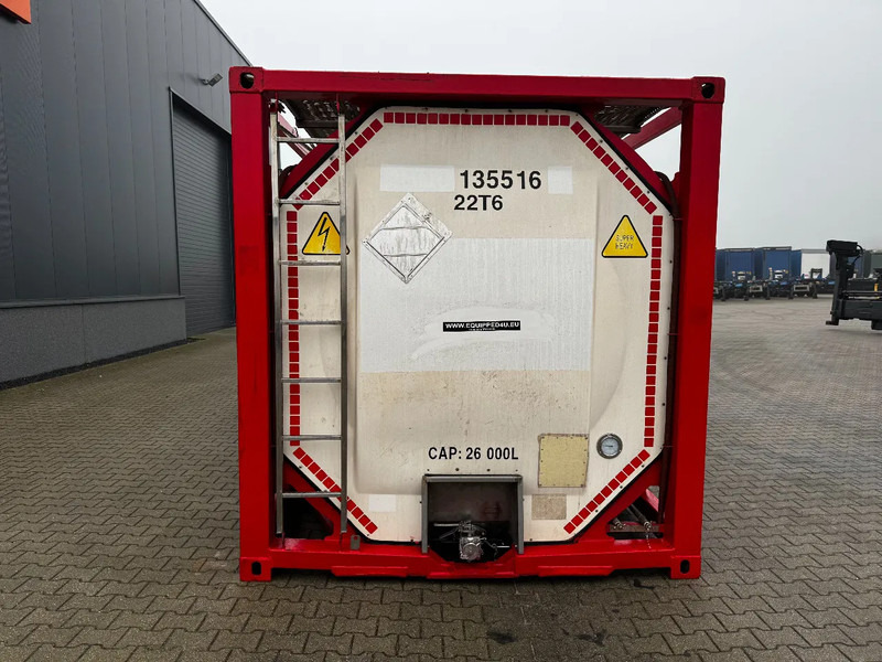 SINGAMAS 20FT ISO, 26.000L/1-COMP/3 BAFFELS/3 manholes, 5Y inspection: 07/2027 - خزان تخزين: صور 4 SINGAMAS 20FT ISO, 26.000L/1-COMP/3 BAFFELS/3 manholes, 5Y inspection: 07/2027 - خزان تخزين: صور 4