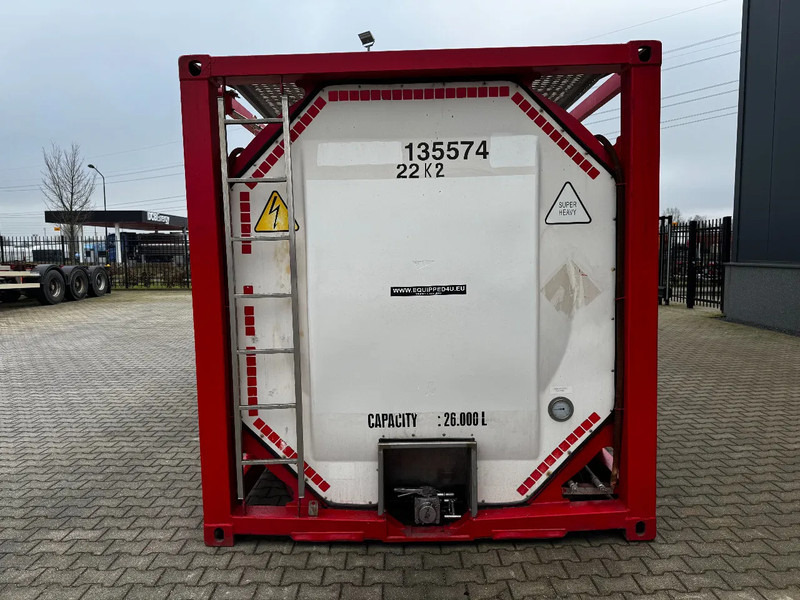 SINGAMAS 20FT ISO, 26.000L/1-COMP/3 BAFFELS/3 manholes, 5Y inspection: 11/2025 - خزان تخزين: صور 5 SINGAMAS 20FT ISO, 26.000L/1-COMP/3 BAFFELS/3 manholes, 5Y inspection: 11/2025 - خزان تخزين: صور 5