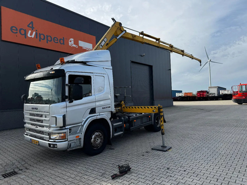 Scania P114-340 + HIAB 19-5 crane + remote / Euro-3 / 3 pedals / NL-truck / APK: 12-2025 - شاحنة كرين: صور 2 Scania P114-340 + HIAB 19-5 crane + remote / Euro-3 / 3 pedals / NL-truck / APK: 12-2025 - شاحنة كرين: صور 2