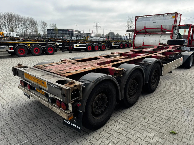 Schmitz Cargobull 40FT HC-chassis, disc, liftaxle, extendable at the rear, WITH WORK!!! - شاحنات الحاويات/ جسم علوي قابل للتغيير نصف مقطورة: صور 4 Schmitz Cargobull 40FT HC-chassis, disc, liftaxle, extendable at the rear, WITH WORK!!! - شاحنات الحاويات/ جسم علوي قابل للتغيير نصف مقطورة: صور 4