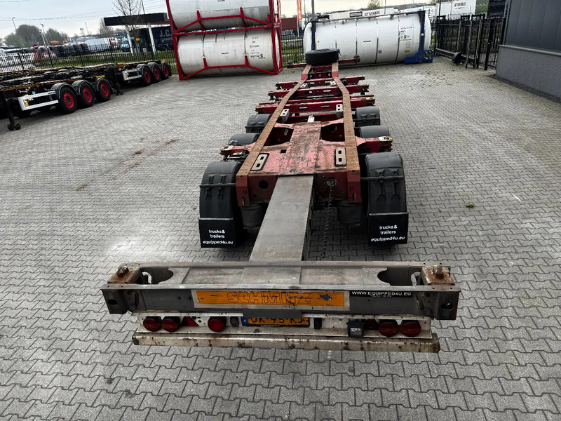 Schmitz Cargobull 40FT HC-chassis, disc, liftaxle, extendable at the rear, WITH WORK!!! - شاحنات الحاويات/ جسم علوي قابل للتغيير نصف مقطورة: صور 5 Schmitz Cargobull 40FT HC-chassis, disc, liftaxle, extendable at the rear, WITH WORK!!! - شاحنات الحاويات/ جسم علوي قابل للتغيير نصف مقطورة: صور 5