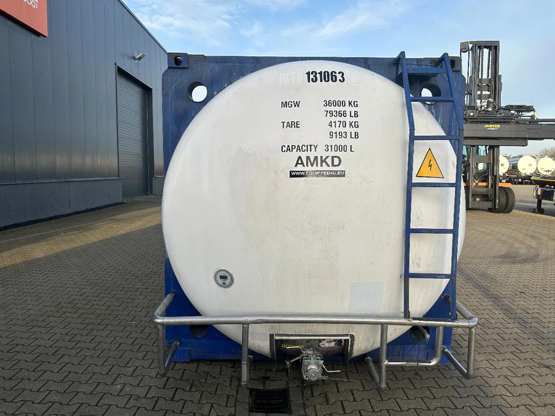 UBH Universal Bulk Handling 20 FT SWAP BODY 31.345L UN Portable T7 valid 5Y test: 04/2028 - خزان تخزين: صور 2 UBH Universal Bulk Handling 20 FT SWAP BODY 31.345L UN Portable T7 valid 5Y test: 04/2028 - خزان تخزين: صور 2