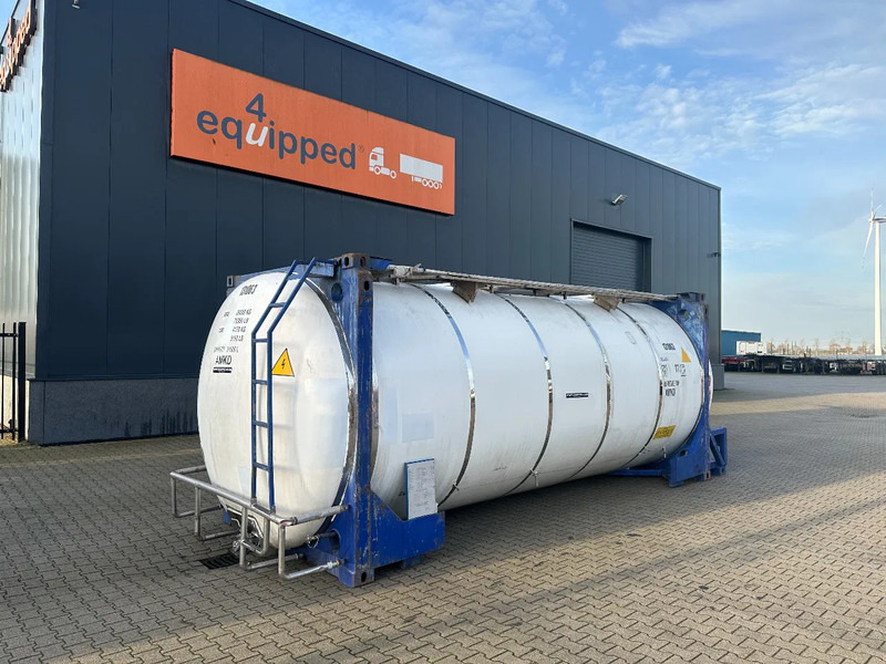UBH Universal Bulk Handling 20 FT SWAP BODY 31.345L UN Portable T7 valid 5Y test: 04/2028 - خزان تخزين: صور 1 UBH Universal Bulk Handling 20 FT SWAP BODY 31.345L UN Portable T7 valid 5Y test: 04/2028 - خزان تخزين: صور 1
