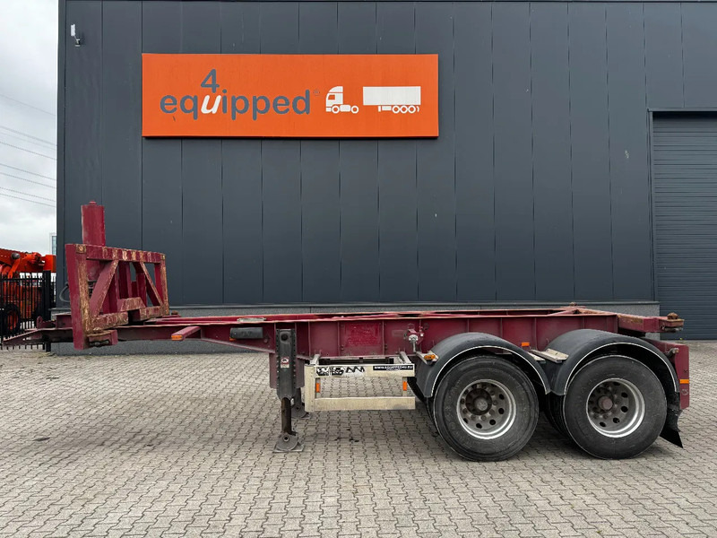 Van Hool 2 AXLE 20FT TIPPING-CHASSIS, TWIN-TIRES, BPW + DRUM, ALCOA - شاحنات الحاويات/ جسم علوي قابل للتغيير نصف مقطورة: صور 2 Van Hool 2 AXLE 20FT TIPPING-CHASSIS, TWIN-TIRES, BPW + DRUM, ALCOA - شاحنات الحاويات/ جسم علوي قابل للتغيير نصف مقطورة: صور 2
