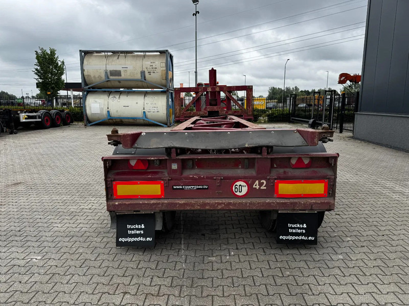 Van Hool 2 AXLE 20FT TIPPING-CHASSIS, TWIN-TIRES, BPW + DRUM, ALCOA - شاحنات الحاويات/ جسم علوي قابل للتغيير نصف مقطورة: صور 5 Van Hool 2 AXLE 20FT TIPPING-CHASSIS, TWIN-TIRES, BPW + DRUM, ALCOA - شاحنات الحاويات/ جسم علوي قابل للتغيير نصف مقطورة: صور 5