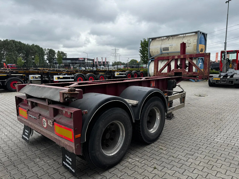 Van Hool 2 AXLE 20FT TIPPING-CHASSIS, TWIN-TIRES, BPW + DRUM, ALCOA - شاحنات الحاويات/ جسم علوي قابل للتغيير نصف مقطورة: صور 4 Van Hool 2 AXLE 20FT TIPPING-CHASSIS, TWIN-TIRES, BPW + DRUM, ALCOA - شاحنات الحاويات/ جسم علوي قابل للتغيير نصف مقطورة: صور 4