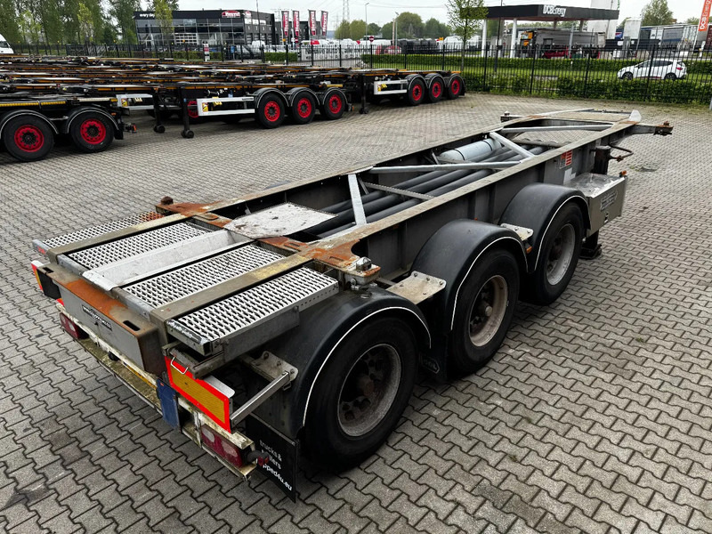 Van Hool 20FT /20FT SWAP ADR (EX/II, EX/III, FL, OX, AT), BPW, disc brakes, liftaxle, galvanized, ALCOA, NL-Chassis, empty weight 3.300KG - شاحنات الحاويات/ جسم علوي قابل للتغيير نصف مقطورة: صور 4 Van Hool 20FT /20FT SWAP ADR (EX/II, EX/III, FL, OX, AT), BPW, disc brakes, liftaxle, galvanized, ALCOA, NL-Chassis, empty weight 3.300KG - شاحنات الحاويات/ جسم علوي قابل للتغيير نصف مقطورة: صور 4