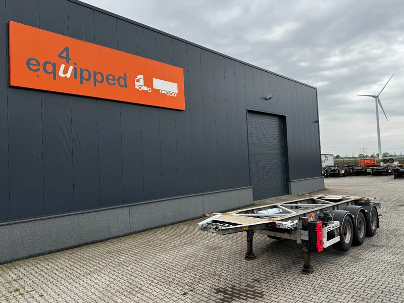 Van Hool 20FT / 20FT SWAP ADR (EX/II, EX/III, FL, OX, AT), BPW, disc brakes, liftaxle, galvanized, ALCOA, NL-Chassis, empty weight 3.300K - شاحنات الحاويات/ جسم علوي قابل للتغيير نصف مقطورة: صور 1 Van Hool 20FT / 20FT SWAP ADR (EX/II, EX/III, FL, OX, AT), BPW, disc brakes, liftaxle, galvanized, ALCOA, NL-Chassis, empty weight 3.300K - شاحنات الحاويات/ جسم علوي قابل للتغيير نصف مقطورة: صور 1