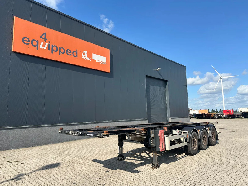 Van Hool 20FT/30FT, SAF + disc, liftaxle, ALCOA, NL-Chassis - شاحنات الحاويات/ جسم علوي قابل للتغيير نصف مقطورة: صور 1 Van Hool 20FT/30FT, SAF + disc, liftaxle, ALCOA, NL-Chassis - شاحنات الحاويات/ جسم علوي قابل للتغيير نصف مقطورة: صور 1