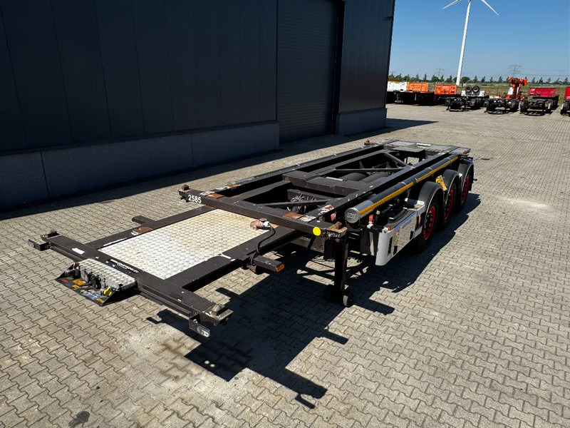Van Hool 20FT, 66°/380V Tipping-chassis, ADR (EX/II, EX/III, FL, AT), SAF, 2 liftaxles, MOT - شاحنات الحاويات/ جسم علوي قابل للتغيير نصف مقطورة: صور 5 Van Hool 20FT, 66°/380V Tipping-chassis, ADR (EX/II, EX/III, FL, AT), SAF, 2 liftaxles, MOT - شاحنات الحاويات/ جسم علوي قابل للتغيير نصف مقطورة: صور 5