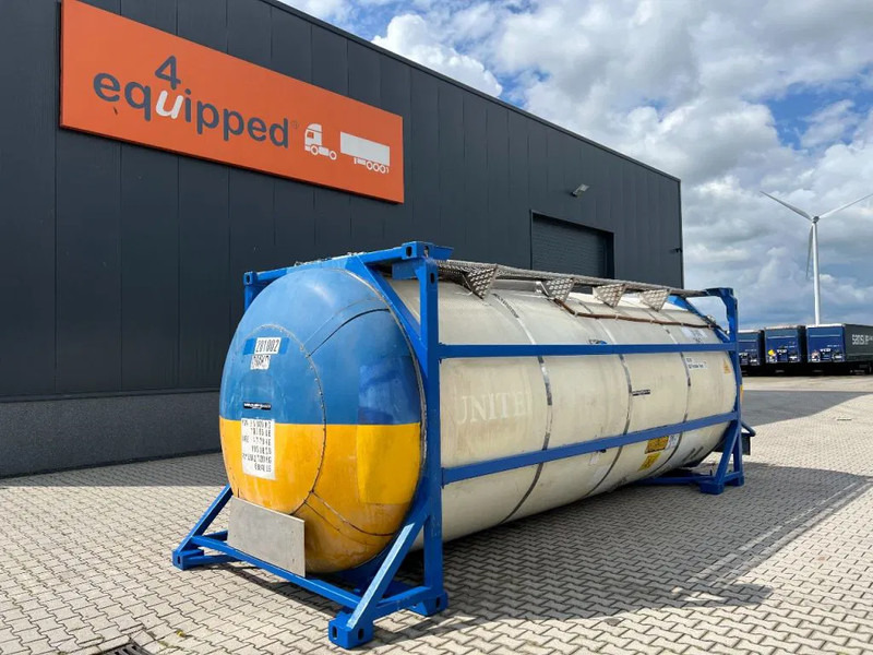 Van Hool 20FT SWAPBODY 28.075L, UN PORTABLE, T11, valid 5Y- + CSC inspection: 10/2025 - خزان تخزين: صور 1 Van Hool 20FT SWAPBODY 28.075L, UN PORTABLE, T11, valid 5Y- + CSC inspection: 10/2025 - خزان تخزين: صور 1