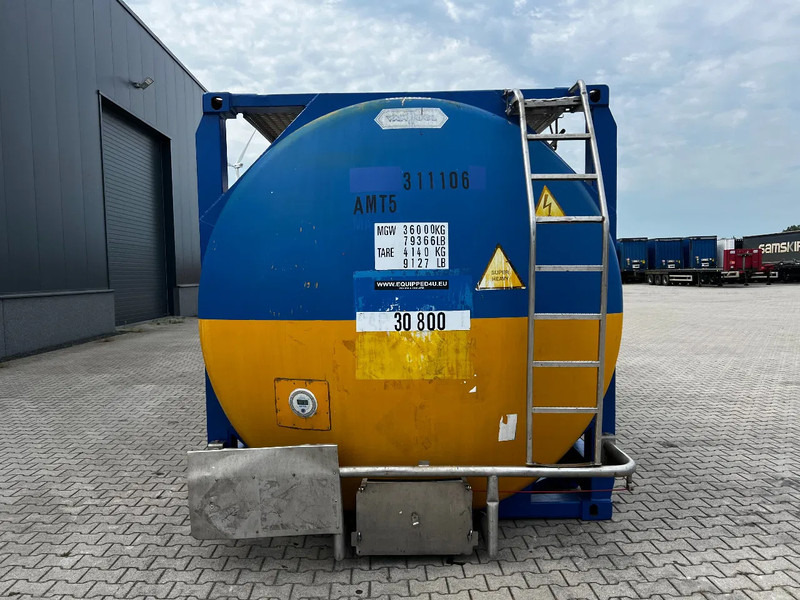 Van Hool 20FT SWAPBODY 30.800L, UN PORTABLE, T7, 5Y ADR- + CSC inspection: 02/2026 - خزان تخزين: صور 4 Van Hool 20FT SWAPBODY 30.800L, UN PORTABLE, T7, 5Y ADR- + CSC inspection: 02/2026 - خزان تخزين: صور 4