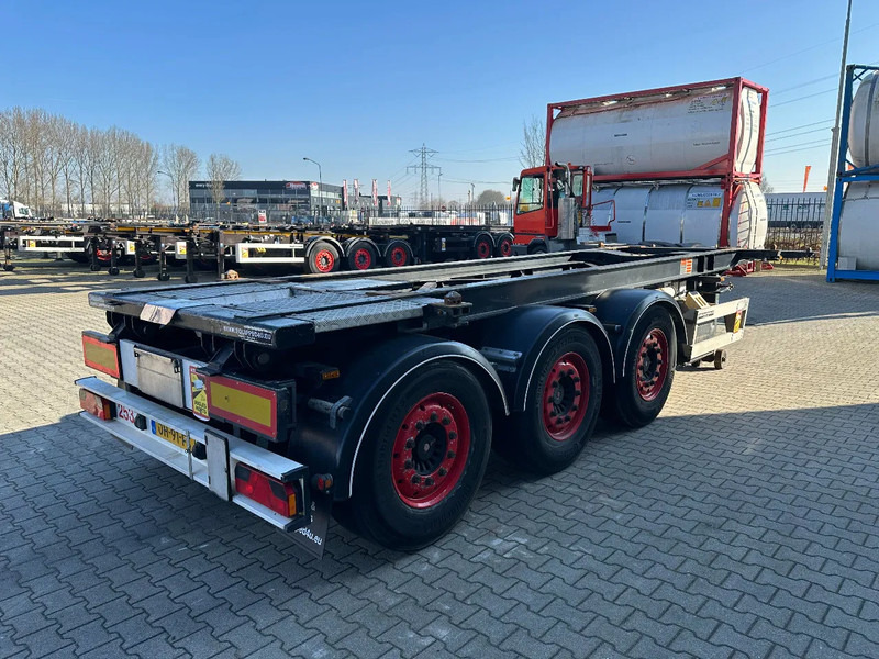 Van Hool 20FT Tipping-chassis, ADR (EX/II, EX/III, FL, AT), SAF, 2 liftaxles - شاحنات الحاويات/ جسم علوي قابل للتغيير نصف مقطورة: صور 5 Van Hool 20FT Tipping-chassis, ADR (EX/II, EX/III, FL, AT), SAF, 2 liftaxles - شاحنات الحاويات/ جسم علوي قابل للتغيير نصف مقطورة: صور 5