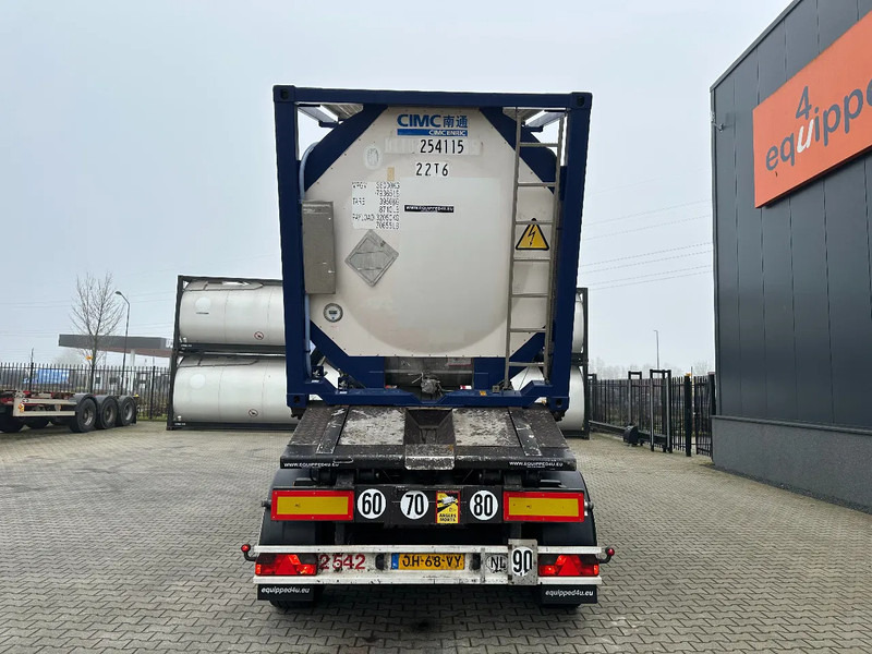 Van Hool 20FT Tipping-chassis, ADR (EX/II, EX/III, FL, AT), SAF, 2 liftaxles - شاحنات الحاويات/ جسم علوي قابل للتغيير نصف مقطورة: صور 5 Van Hool 20FT Tipping-chassis, ADR (EX/II, EX/III, FL, AT), SAF, 2 liftaxles - شاحنات الحاويات/ جسم علوي قابل للتغيير نصف مقطورة: صور 5