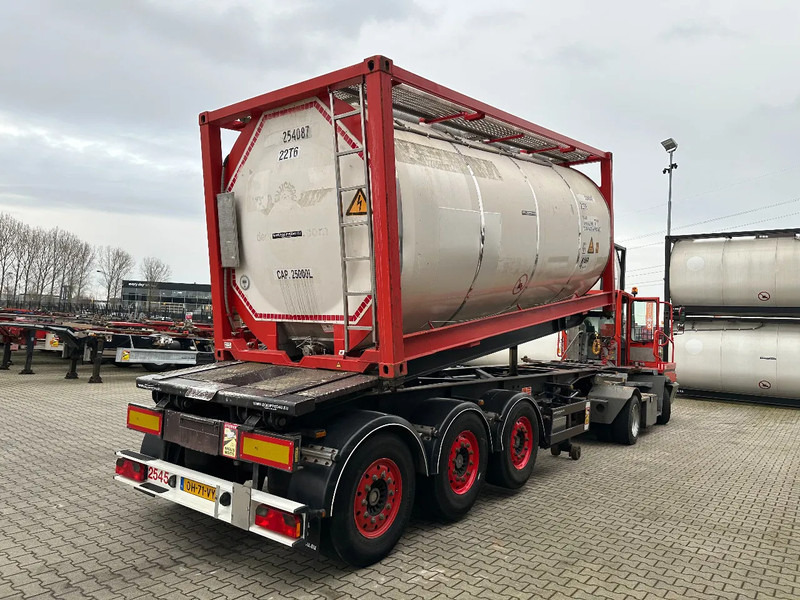 Van Hool 20FT Tipping-chassis, ADR (EX/II, EX/III, FL, AT), SAF + DISC, 2 liftaxles - شاحنات الحاويات/ جسم علوي قابل للتغيير نصف مقطورة: صور 5 Van Hool 20FT Tipping-chassis, ADR (EX/II, EX/III, FL, AT), SAF + DISC, 2 liftaxles - شاحنات الحاويات/ جسم علوي قابل للتغيير نصف مقطورة: صور 5