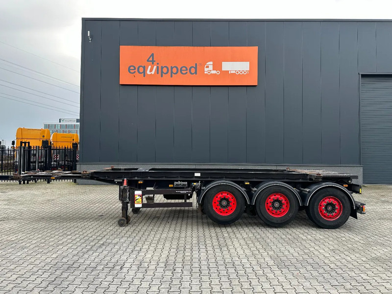 Van Hool 20FT Tipping-chassis, ADR (EX/II, EX/III, FL, AT), SAF + DISC, 2 liftaxles - شاحنات الحاويات/ جسم علوي قابل للتغيير نصف مقطورة: صور 4 Van Hool 20FT Tipping-chassis, ADR (EX/II, EX/III, FL, AT), SAF + DISC, 2 liftaxles - شاحنات الحاويات/ جسم علوي قابل للتغيير نصف مقطورة: صور 4